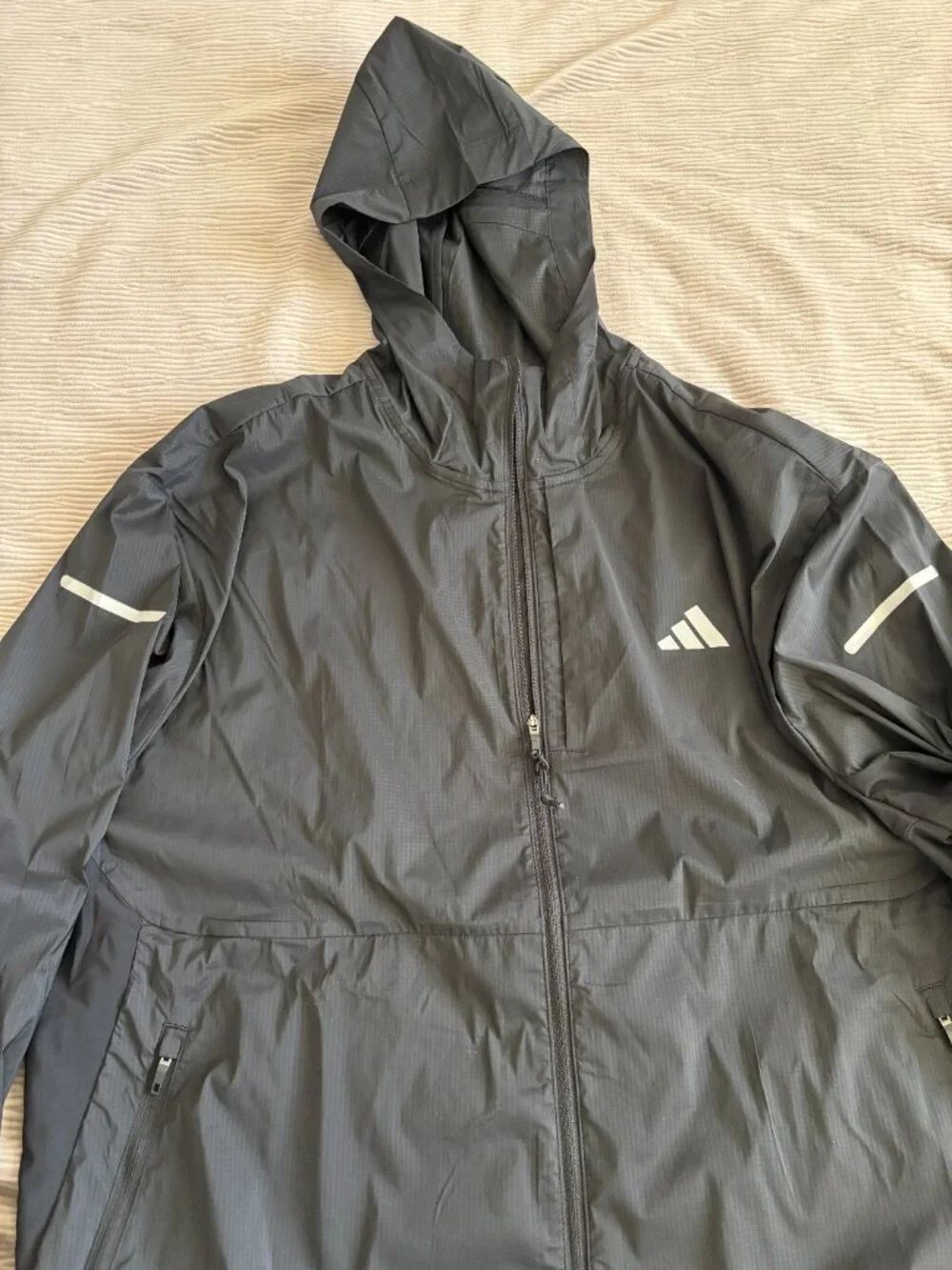 Adidas Running Full Zip Hooded Jacket